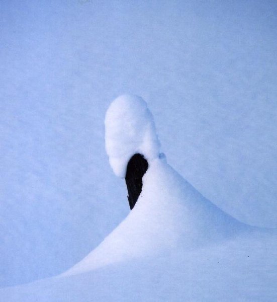 ロシア　サハリン島（樺太）　雪国