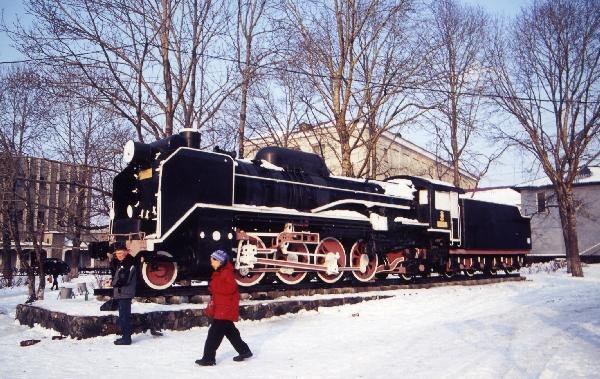 ロシア　サハリン島（樺太）　汽車