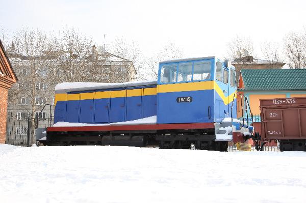 ロシア　サハリン島（樺太）　汽車